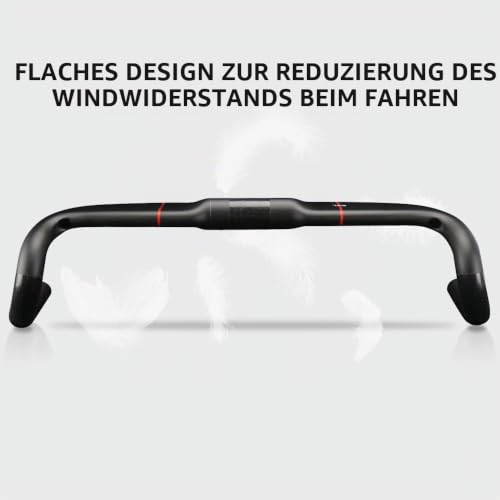 gravel bike lenker carbon RXL SL rennrad lenker 31.8mm carbon 458mm – Ansicht 3