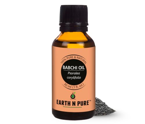 Image of Earth N Pure Babchi Oil (Psoralea Corylifolia) | Cold pressed and Undiluted For Skin, Pigmentation, Vitiligo & Uneven Skin Tone - 30ML
