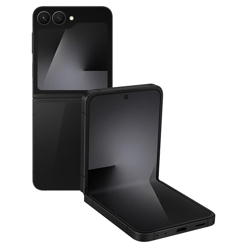 Image of Samsung Galaxy Z Flip7 FE 5G Smartphone with Galaxy AI (Black, 8GB RAM, 256GB Storage), Ultra Sleek Design with 50MP High-Resolution Camera, Exynos 2400, Google Gemini