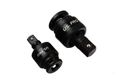 Impact Joint universel US Pro pour atteindre les écrous difficiles lot 1466 2PC