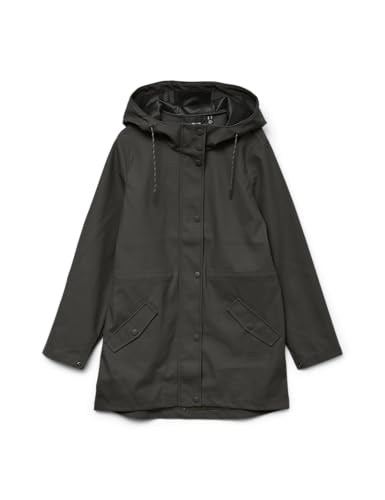 VERO MODA Regnjacka för kvinnor, Torv, XL