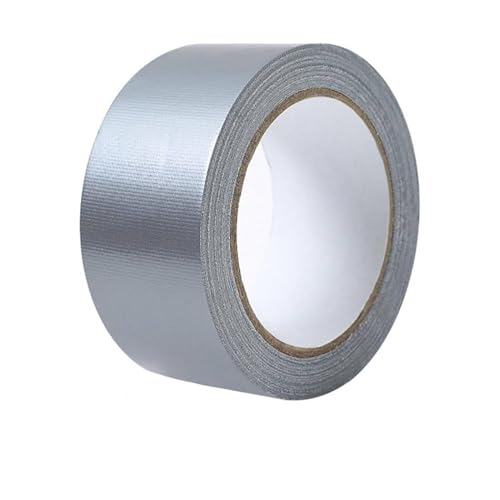 Hasanat Essentials Heavy Duty Duct Tape 2 Inches x 20 Yards Grey Waterproof Sealing Tape for Repairs Packing HVAC & Construction Use (1)