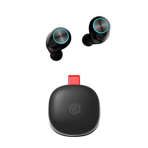 Image of Nu Republic Rouserbuds 2 Truly Wireless Bluetooth in Ear Earbuds with Mic (Black)