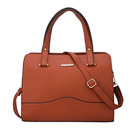 PU Handbags, with Internal Pocket, Pretty Look in Multiple Color for women-image-0