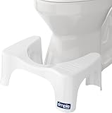 Squatty Potty Simple Curve Bathroom Toilet Stool 7' White