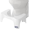 Squatty Potty Simple Curve Bathroom Toilet Stool 7 Inch – White