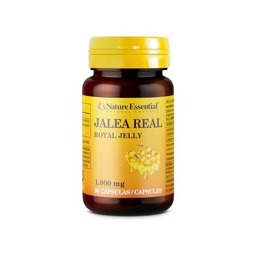 Jalea real 1000 mg. 60 cápsulas con levadura de cerveza