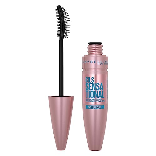 Rímel Gemey Maybelline Negro Resistente al Agua