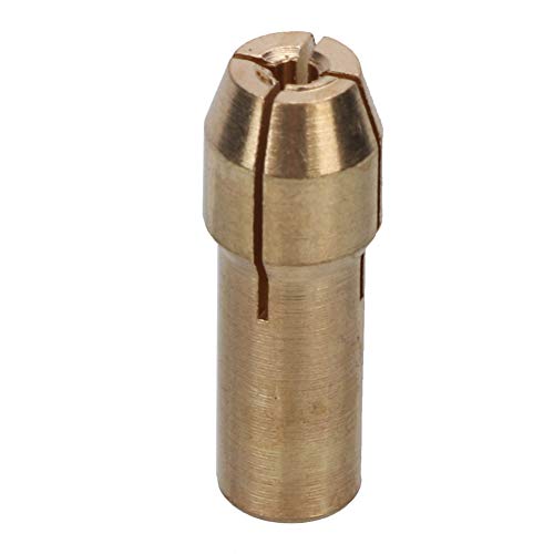 Durable 0.5-3.2mm Mini Brass Collets for Electric Grinder Tool, Precision Drill Collets for Craftsmen, 10pcs Tool Hobbyists (Tail diameter 4.8mm)