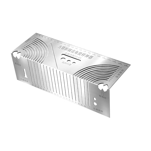 Herramienta multifunción de marcado de ángulos, regla de marcado, herramienta de dibujo de línea paralela para soldadura de metalurgia