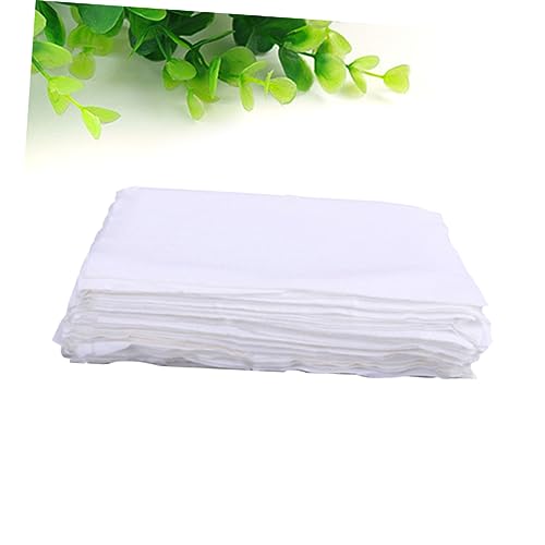 Chiffons antistatiques blancs en polyester lot de 100 - 5