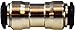 Midland Industries 20726N 8 x 6 mm Nickel Plated Push-in Reducing Union