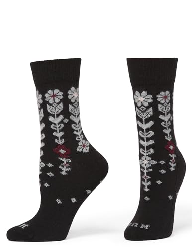 Image of HUE womens Crew Length Boot Socks, 2 Pair Pack