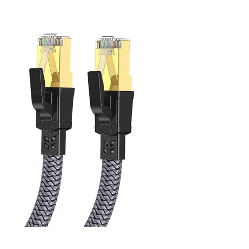 Cat8 �C�[�T�l�b�g �P�[�u�� (40Gbps�A2000MHz�ASTTP) - PC/���f��/���b�v�g�b�v/PS5/���[�^�[�ƌ݊���������A�����Q�[��/�l�b�g���[�N�p(3M)