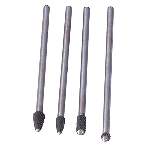 Juego de Fresas de Acero Tungsteno 4 Piezas 6mm miniatura 5