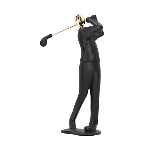 Figurine de golfeur Pilipane en résine, le cadeau idéal avec base antidérapante
