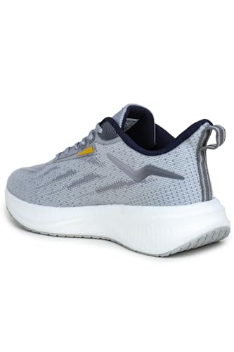 Image of ABROS Sports Shoes for Men's Upper Mesh with TPU Sole Lace-Ups Comfortable Lightweight Shoes