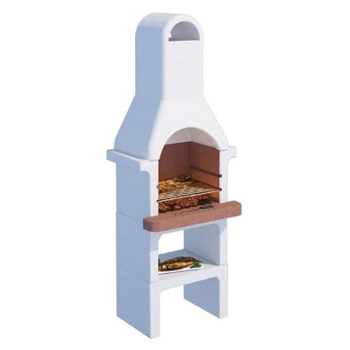 Barbecue a carbonella da giardino in cemento Linea VZ