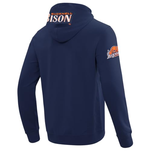 Image of Pro Standard Mens College Classic Chenille Cotton Double Knit Full Zip Hoodie