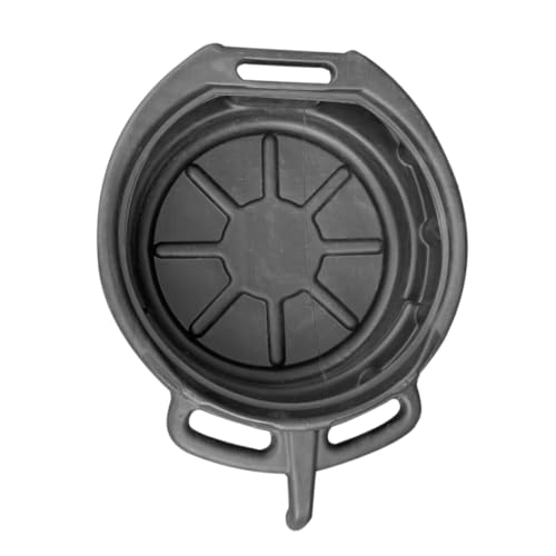 UKCOCO Vaschetta di Raccolta Dell'olio per Autoveicoli 8l Contenitore per Cambio Olio in Materiale PE Resistente Vaschetta per Manutenzione Auto e Motociclette Portautensili Compatta