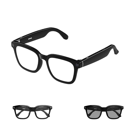 MSCGLYXGS Ai Smart Glasses with Camera and Bluetooth - 4K HD Video Recording, Real-Time Translation,...