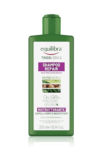 Equilibra Capelli, Shampoo Repair Ristrutturante, Deterge e Rinforza i Capelli