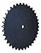 Martin Roller Chain Sprocket, Reboreable, Type A Hub, Single Strand, 240 Chain Size, 3" Pitch, 40 Teeth, 1.5" Bore Dia., 39.92" OD, 1.738" Width