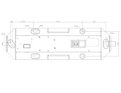 Support TV plafond motorisé anthracite réglable en hauteur My Wall - 7