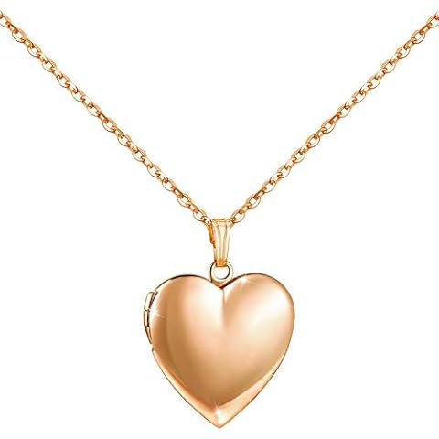 YOUFENG Love Heart Locket Necklace Cover