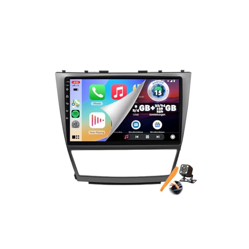 Y500s,YLOXFW Android 15.0WI2 DinԍڃXeIKp Camry 40 2006-2011 GPS Navigation 9C`^b`XN[Cz}`fBArfIv[[FM BTM@  Carplay 4