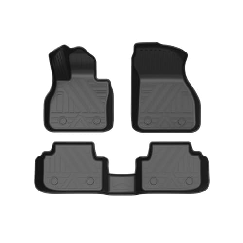 Tapis de sol voiture pour BMW Série 1 2017-2021 | Protection d'intérieur noire