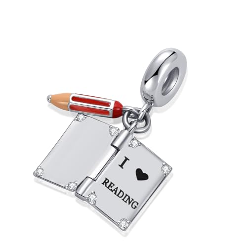 Abalorio de libro para pulsera Pandora ideal para lectoras empedernidas 2