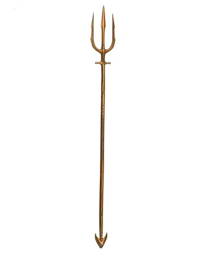 Rubie's Aquaman Trident Tres Puntas, Dorado