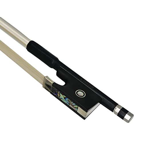 Anton Breton AB-116F arco de violino estudante de fibra de vidro de carbono - tamanho 4/4