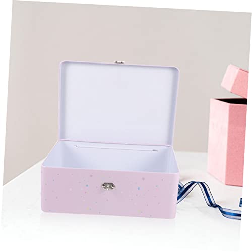 Boîte de rangement avec serrure pour protéger vos petits objets du bureau - 4