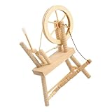 Design vintage en bois de cette machine à coudre miniature ajoute une à la décoration de votre maison de poupée, mini machine à coudre 112 avec roue, machine à enrouler à pour maison de poupée