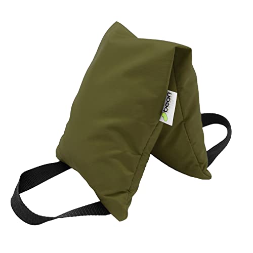 Yoga Sand Bags - 10 LB - Pilates Weights - Workout Equipment - Sand Bags for Weight Training - Fitness - Home Gym - Photography Accessories - Sandbags - Tent weights - Leg Weights - OLIVE
