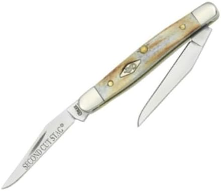 Case 09563 Second Cut Stag Tiny Muskrat Knife