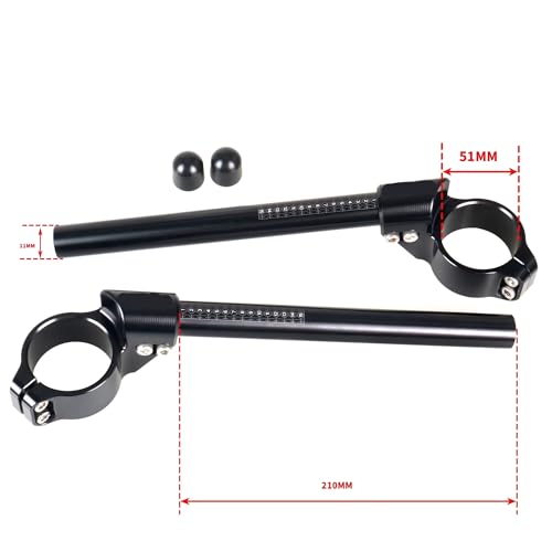 Potences de guidon de moto Aprilia RSV4 RSVR pour soulager les poignets en conduite - 2