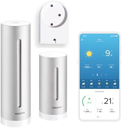 Netatmo Estación Meteorológica Inalámbrica Interior Exterior Con ...