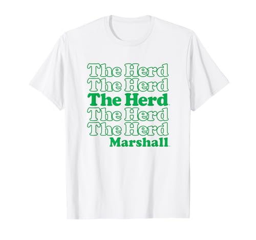 Marshall University Bison Stacked Spirit T-Shirt