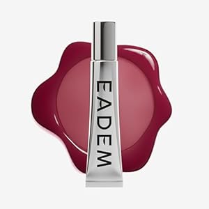 EADEM Le Chouchou Lip Softening Balm, Lip Gloss for Women, Lip Plumper & Lip Mask, Overnight Hydrating & Moisturizing Luxury Lip Balm, 0.5 oz, Bissap Glaze