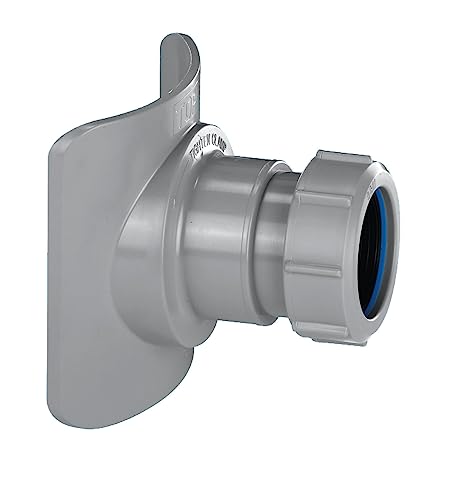 Image of McAlpine BOSSCONN82T-GR 3 x 1.5 Inch Grey Soil Pipe Boss Connector