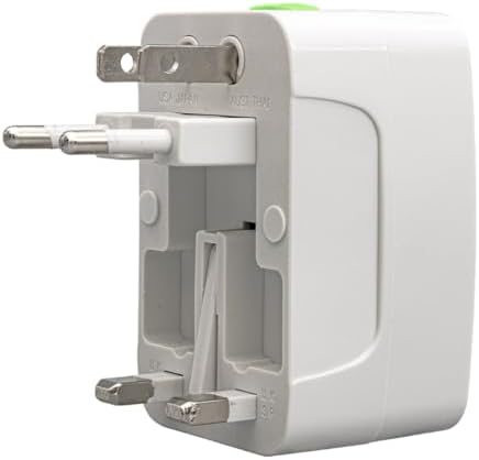 WellHise Evrensel Priz Çevirici Seyahat Tipi Universal Adaptör – İngiliz, Amerikan ve Avustralya Fiş Uyumlu, +150 Ülke İçin Priz Çevirici (Voltaj Dönüştürmez) - Görsel 3