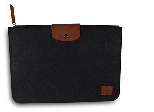 Image of Wolf PRDIE Laptop Bag Sleeve Case Cover for 13 Inch, 13.3 Inch Laptop MacBook Air Pro Waterproof Laptop Sleeve /Cover (Zipper Black, Bag 13.3 inch)