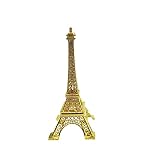 Mini Décorations De La Tour Eiffel, Statues De Modèles Architecturaux Artisanat en Alliage Doré Armoires À Vin Et Mobilier De Bureau H7in