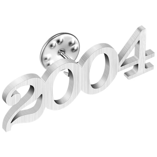 Image of AMITER Birth Year Lapel Pin, 1970-2025 Enamel Brooch Pins Tie Tacks for Men & Women Birthday, Graduation, Anniversary