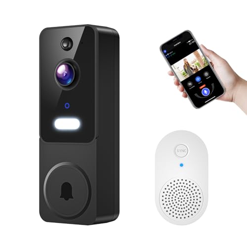 ClipBlur 1080p Wireless Doorbell Camera