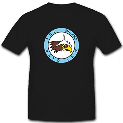 T-shirt Natan AEW AWACS FOL Orland premium noir #6148, confection XXXXL unique