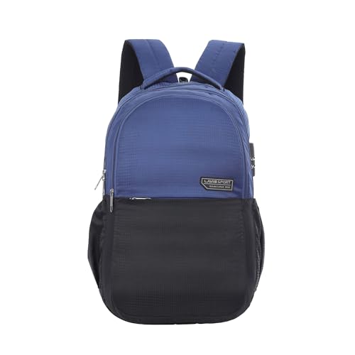 Lavie Sport 35L Pulse | 19 Inch | Fits Upto 15 Inch Laptop Backpack | Laptop Compatiable | Rain Cover | Combi Lock | College Bag | for Men & Women